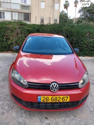 פולקסווגן גולף Trendline ידני 5 דל' 1.6 (102 כ"ס) בנזין 2009 למכירה בפתח תקווה