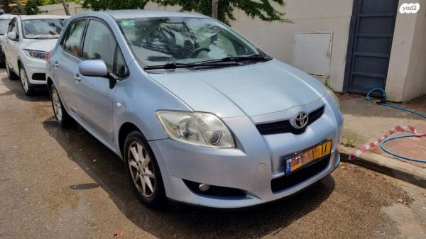 טויוטה אוריס GLI רובוטית 1.6 (132 כ"ס) בנזין 2008 למכירה בהרצליה