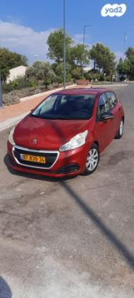 פיג'ו 208 Access אוט' 1.2 (110 כ"ס) בנזין 2016 למכירה בבאר שבע