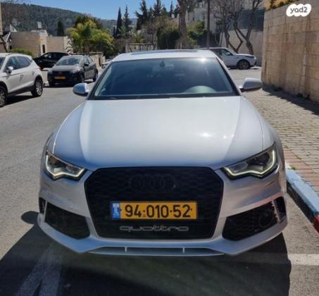 אאודי A6 C7 Luxury אוט' 2.8 (204 כ''ס) בנזין 2014 למכירה בירושלים