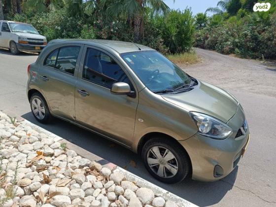 ניסאן מיקרה Visia אוט' 1.2 (80 כ''ס) בנזין 2015 למכירה בניצני עוז