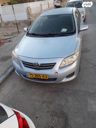 טויוטה קורולה GLI רובוטית 1.6 (124 כ"ס) בנזין 2008 למכירה בבאר שבע
