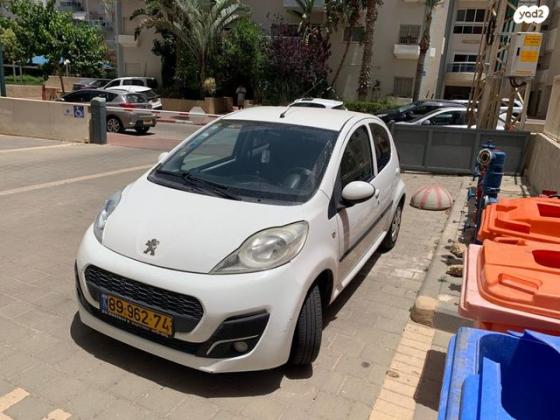 פיג'ו 107 Active אוט' 1.0 (68 כ''ס) בנזין 2014 למכירה בנתניה
