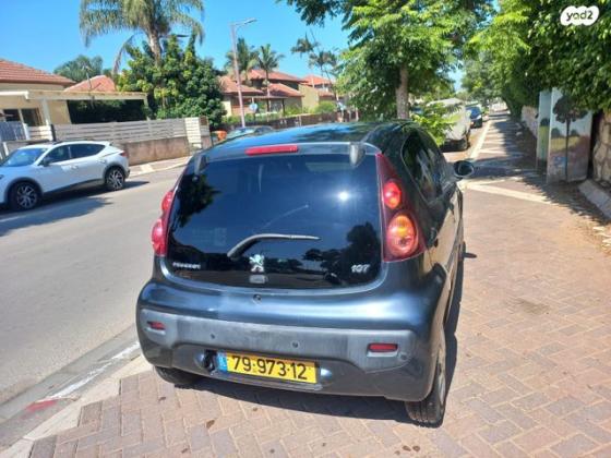 פיג'ו 107 Active אוט' 1.0 (68 כ''ס) בנזין 2013 למכירה בבת חפר
