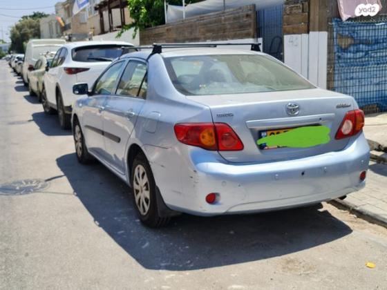 טויוטה קורולה Sun אוט' 1.6 (124 כ"ס) בנזין 2009 למכירה בתל אביב יפו