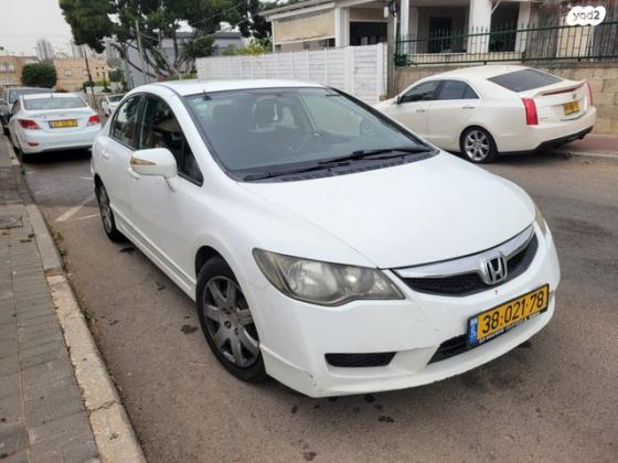 הונדה סיוויק סדאן החדשה Comfort אוט' 1.8 (140 כ''ס) בנזין 2012 למכירה בראשון לציון