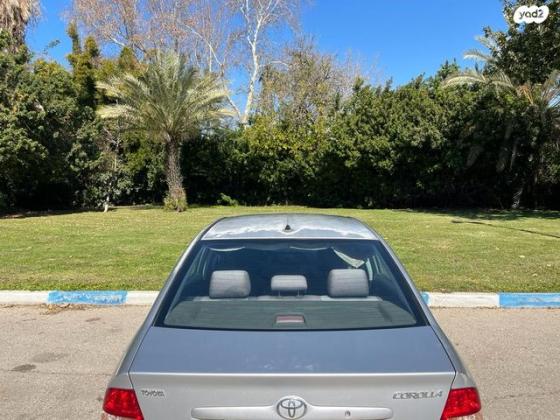 טויוטה קורולה Sun אוט' 1.6 (110 כ''ס) בנזין 2004 למכירה ברעננה