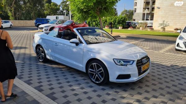 אאודי A3 Assistance קבריולט אוט' 1.5 (150 כ"ס) בנזין 2017 למכירה בראשון לציון