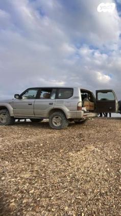 טויוטה לנד קרוזר פרדו ארוך 4X4 Luxury אוט' דיזל 8 מק' 3.0 (163 כ''ס) דיזל 2002 למכירה בבית שמש