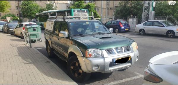 ניסאן ווינר 4X4 4X4 E Grade דאבל קבינה ידני דיזל 2.5 (133 כ''ס) דיזל 2005 למכירה בירושלים