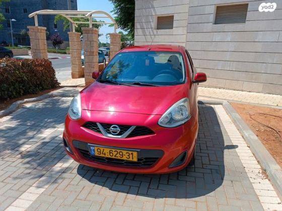 ניסאן מיקרה Visia ידני 1.2 (80 כ''ס) בנזין 2014 למכירה באשקלון