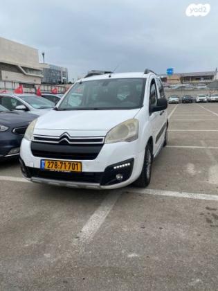 סיטרואן ברלינגו דור 2 (2008-2019) XTR רובוטית דיזל 1.6 (100 כ"ס) דיזל 2017 למכירה בראשון לציון