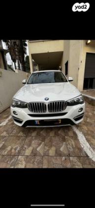 ב.מ.וו X4 4X4 XDRIVE20I Sport אוט' 2.0 (184 כ''ס) בנזין 2017 למכירה בחדרה