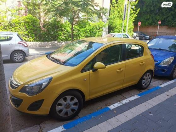 אופל קורסה Enjoy אוט' 5 דל' 1.4 (100 כ"ס) [2010-2015] בנזין 2015 למכירה בתל אביב יפו