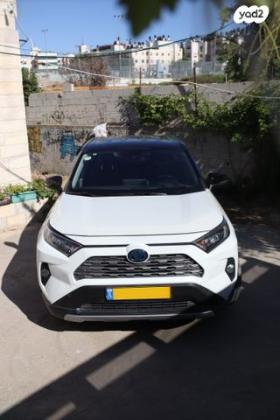 טויוטה RAV4 הייבריד E-xperience הייבריד 5 דל' אוט' 2.5 (178 כ''ס) בנזין 2019 למכירה בירושלים