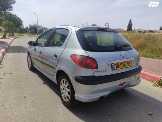 פיג'ו 206 One Line PK אוט' 1.6 (110 כ''ס) בנזין 2008 למכירה ברמלה