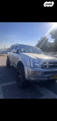 איסוזו 4X4 D-MAX 4X4 LS דאבל קבינה אוט' דיזל 3.0 (131 כ''ס) דיזל 2005 למכירה בירושלים
