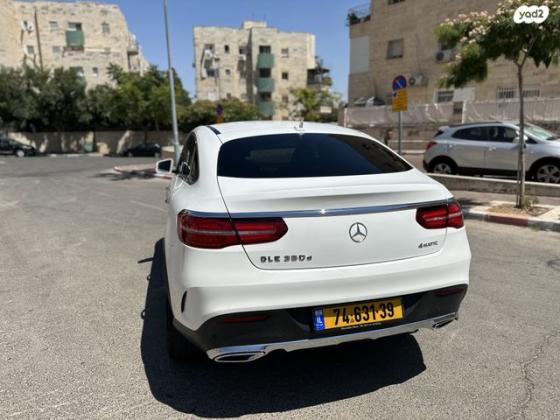 מרצדס GLE קופה 4X4 GLE350D Coupe AMG אוט' דיזל 3.0 (258 כ''ס) דיזל 2017 למכירה בירושלים