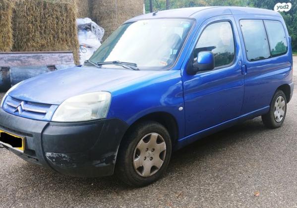 סיטרואן ברלינגו דור 1 (עד 2012) SX ידני דיזל 5 מק' 4 דל' 2.0 (90 כ''ס) דיזל 2005 למכירה בבוסתן הגליל