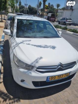 סיטרואן C אליזה Comfort PK אוט' 1.6 (115 כ"ס) בנזין 2014 למכירה באור יהודה