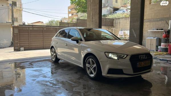 אאודי A3 Sportback אוט' 1.4 (150 כ''ס) בנזין 2017 למכירה בכרמיאל