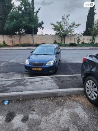 טויוטה קורולה RUN-X GLI אוט' 1.6 (110 כ"ס) בנזין 2003 למכירה בירושלים