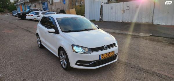 פולקסווגן פולו Comfortline ידני 1.2 (90 כ''ס) בנזין 2015 למכירה בנתניה