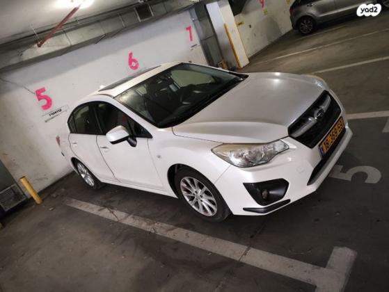 סובארו אימפרזה החדשה Style Plus אוט' 1.6 (114 כ"ס) בנזין 2014 למכירה באור עקיבא