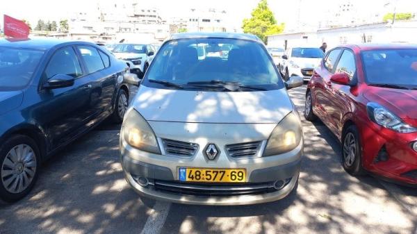 רנו סניק דור 2 (2004-2009) AU אוט' 1.6 (110 כ''ס) בנזין 2009 למכירה בראשון לציון