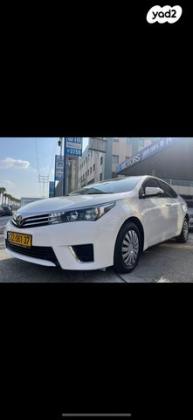 טויוטה קורולה Sun אוט' 1.6 (132 כ"ס) בנזין 2016 למכירה בעכו