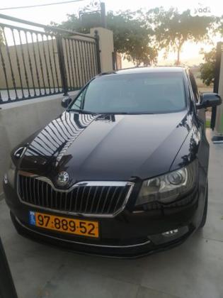 סקודה סופרב (עד 2019) Elegance אוט' 1.8 (160 כ''ס) בנזין 2014 למכירה בבאר שבע
