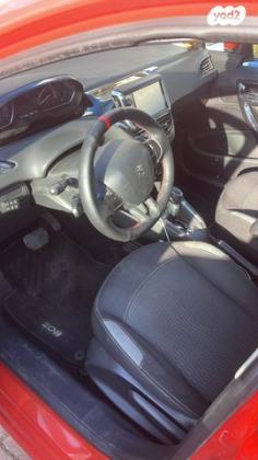 פיג'ו 208 Active Pro אוט' 1.2 (110 כ"ס) בנזין 2015 למכירה בחדרה