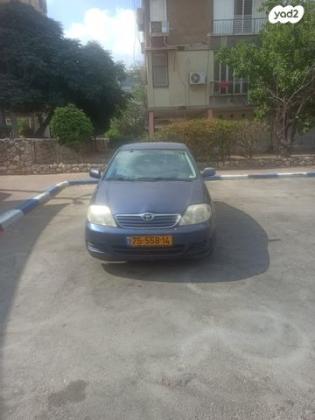 טויוטה קורולה Sun אוט' 1.6 (110 כ''ס) בנזין 2006 למכירה בפתח תקווה