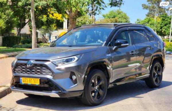 טויוטה RAV4 הייבריד E-motion Sky הייבריד אוט' 2.5 (178 כ''ס) בנזין 2019 למכירה בנתניה