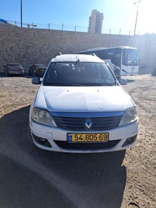 רנו לוגאן MCV E2 אוט' 1.6 (110 כ''ס) בנזין 2009 למכירה בירושלים