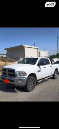 דודג' ראם קצר 4X4 3500 SLT אוט' דיזל 6 מק' 6.7 (370 כ''ס) דיזל 2016 למכירה בבאר שבע