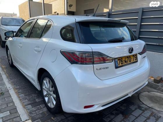 לקסוס CT200H הייבריד אוט' 1.8 (99 כ"ס) בנזין 2012 למכירה בעכו