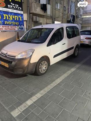 סיטרואן ברלינגו דור 2 (2008-2019) Comfort ידני דיזל 4 דל' 1.6 (75 כ"ס) דיזל 2016 למכירה בבת ים
