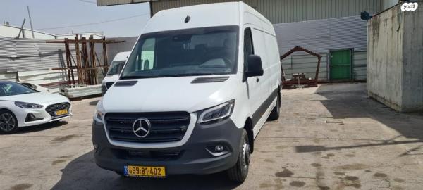 מרצדס ספרינטר מסחרי 519 החדש L3 ארוך/גבוה אוט' דיזל 5 ט' 3.0(190 כ''ס) דיזל 2021 למכירה בקרית מלאכי