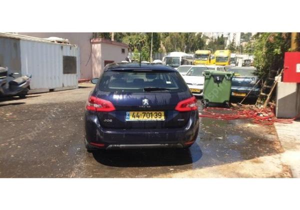 פיג'ו 308 Active SW סטיישן אוט' 1.2 (130 כ''ס) בנזין 2016 למכירה בירושלים