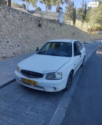 יונדאי אקסנט (עד 2012) Esteem אוט' 4 דל' 1.5 (91 כ''ס בנזין 2001 למכירה בירושלים