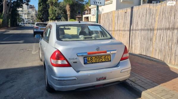 ניסאן טידה Visia אוט' סדאן 1.6 (110 כ''ס) בנזין 2008 למכירה בפתח תקווה