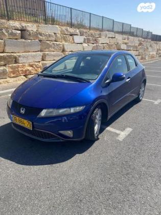 הונדה סיוויק האצ'בק החדשה Sport אוט' 1.8 (140 כ''ס) בנזין 2012 למכירה בירושלים
