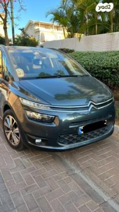סיטרואן C4 פיקאסו Exclusive אוט' 7 מק' 1.6 (165 כ''ס) בנזין 2016 למכירה בראשון לציון