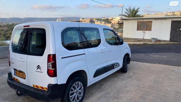 סיטרואן ברלינגו דור 3 (2018 ואילך) Shine PK N1 ידני דיזל 5 מק' 1.5 (100 כ''ס) דיזל 2022 למכירה בירכא