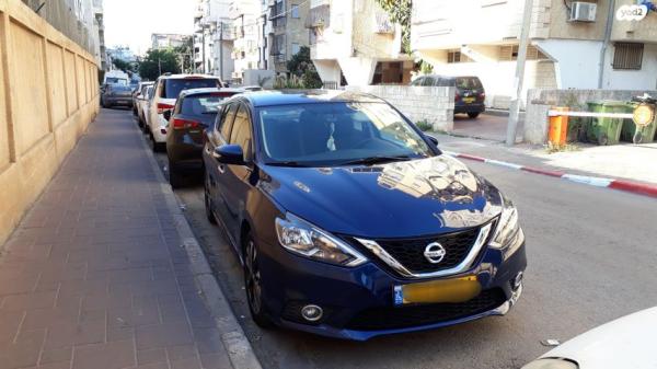 ניסאן סנטרה SR אוט' 1.8 (130 כ"ס) בנזין 2017 למכירה ברמת גן