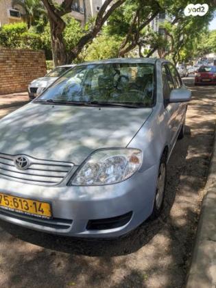 טויוטה קורולה Sun אוט' 1.6 (110 כ''ס) בנזין 2006 למכירה בפתח תקווה