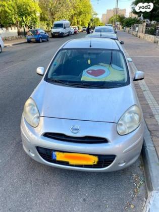 ניסאן מיקרה Visia אוט' 1.2 (80 כ''ס) בנזין 2012 למכירה בכפר יונה