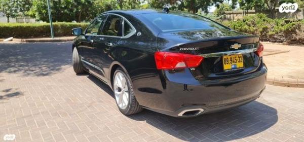שברולט אימפלה LTZ אוט' 3.6 (305 כ"ס) בנזין 2015 למכירה בכפר סבא