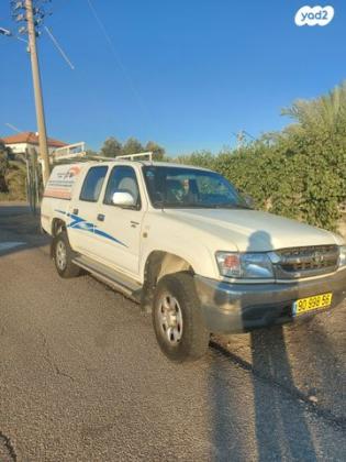 טויוטה היילקס 2X4 SR דאבל קבינה אוט' דיזל 2.5 (102 כ''ס) דיזל 2005 למכירה בטבריה